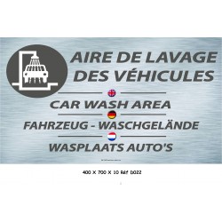 PANNEAU AIRE LAVAGE 4L - 400 X 700 X 10