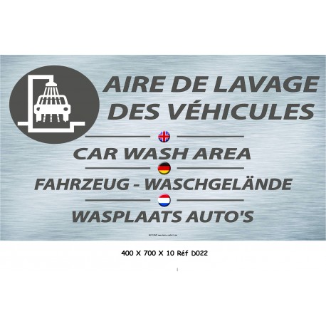 PANNEAU AIRE LAVAGE 4L - 400 X 700 X 10