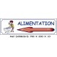PANNEAU ALIMENTATION DIRECTIONNEL - 700 X 200 X 10