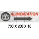 PANNEAU ALIMENTATION DIRECTIONNEL - 700 X 200 X 10