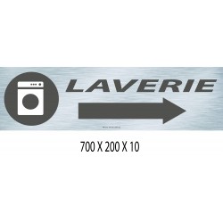 PANNEAU LAVERIE DIRECTIONNEL - 700 X 200 X 10