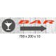 PANNEAU BAR DIRECTIONNEL - 700 X 200 X 10