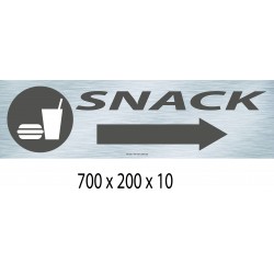 PANNEAU SNACK DIRECTIONNEL - 700 X 200 X 10