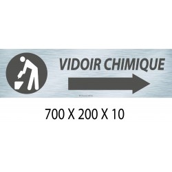 PANNEAU VIDOIR CHIMIQUE DIRECTIONNEL - 700 X 200 X 10
