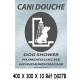 PANNEAU CANI DOUCHE  - 400 X 300 X 10