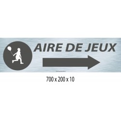 PANNEAU JEUX DIRECTIONNEL - 700 X 200 X10