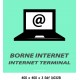 PANNEAU INTERNET ÉCRAN 2L - 400 X 400 X 3