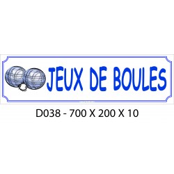 PANNEAU BOULES - 700 X 200 X10