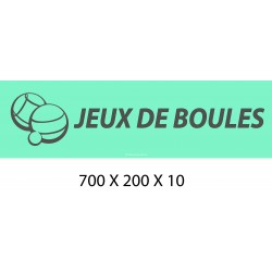 PANNEAU BOULES - 700 X 200 X10
