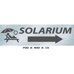 PANNEAU SOLARIUM DIRECTIONNEL - 700 X 200 X 10