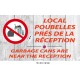 PANNEAU LOCAL POUBELLE 2L