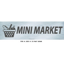 PANNEAU MINI MARKET- 700 X 200 X 10