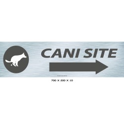 PANNEAU CANI SITE DIRECTIONNEL - 700 X 200 X 10