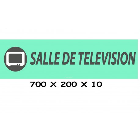 PANNEAU SALLE TÉLÉVISION - 700 X 200 X 10