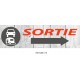 PANNEAU SORTIE DIRECTIONNEL - 700 X 200 X 10