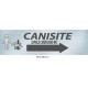 PANNEAU CANISITE DIRECTIONNEL - 700 X 200 X 10