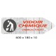 FLECHE SIGNAL VIDOIR CHIMIQUE DIRECTIONNEL - 600 X 180 X 10