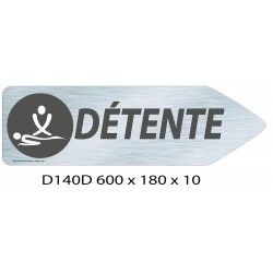 FLECHE SIGNAL DÉTENTE DIRECTIONNEL - 600 X 180 X 10