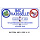 BAC VAISSELLE 4L - 450 X 250 X 10