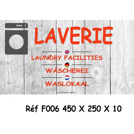 PANNEAU LAVERIE4L - 450 X 250 X 10