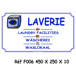 PANNEAU LAVERIE4L - 450 X 250 X 10