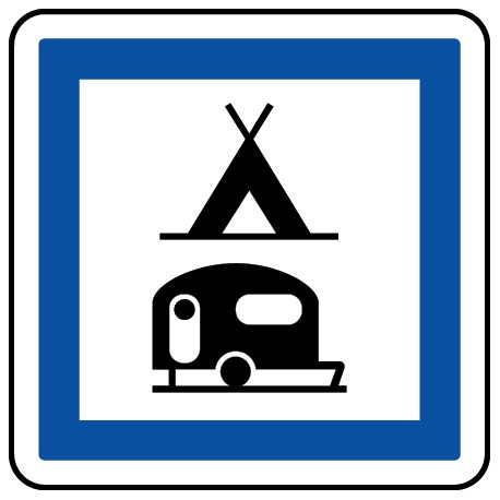 CAMPING CARAVANING - 500 X 500 X 10