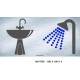 LOGO PORTE LAVABO DOUCHE - 100 X 200 X 3