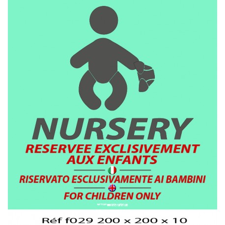 PANNEAU NURSERY 3L - 400 X 400 X 10