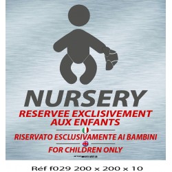 PANNEAU NURSERY 3L - 400 X 400 X 10