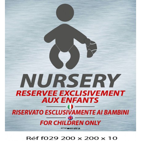 PANNEAU NURSERY 3L - 400 X 400 X 10