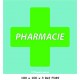 LOGO PORTE PHARMACIE - 100 X 100 X 3 (copie)