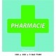 LOGO PORTE PHARMACIE - 100 X 100 X 3 (copie)