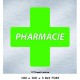 LOGO PORTE PHARMACIE - 100 X 100 X 3