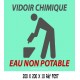 PANNEAU VIDOIR CHIMIQUE - 200 X 200 X 10