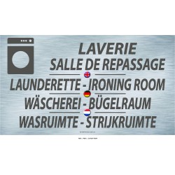 PANNEAU LAVERIE REPASSAGE 4L - 700 X 400 X 10