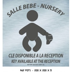 PANNEAU CLÉ BÉBÉ 2L - 200 X 200 X 5