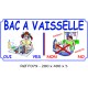 PANNEAU BAC VAISSELLE 200 X 400 X 5