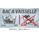 PANNEAU BAC VAISSELLE 200 X 400 X 5