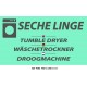 PANNEAU SECHE LINGE 4L - 450 X 250 X 10