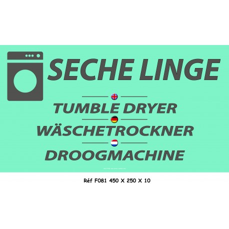 PANNEAU SECHE LINGE 4L - 450 X 250 X 10