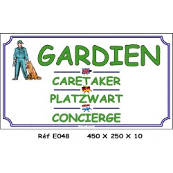 GARDIEN 4L - 450 X 250 X 10