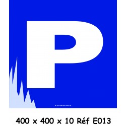 PANNEAU PARKING - 400 X 400 X 10