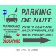 PANNEAU PARKING NUIT 4L - 1000 X 750 X 10