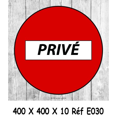 PANNEAU PRIVE - 400 X 400 X 10