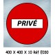 PANNEAU PRIVE - 400 X 400 X 10