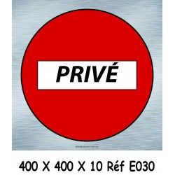 PANNEAU PRIVE - 400 X 400 X 10