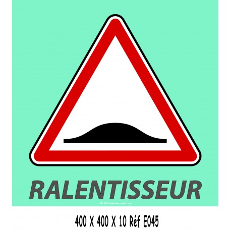 PANNEAU RALENTISSEUR - 400 X 400 X10