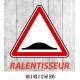 PANNEAU RALENTISSEUR - 400 X 400 X10