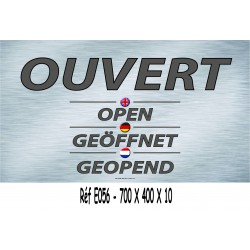 PANNEAU OUVERT 4L - 700 X 400 X 10