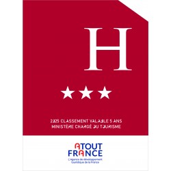 Pannonceau de classement Hotel